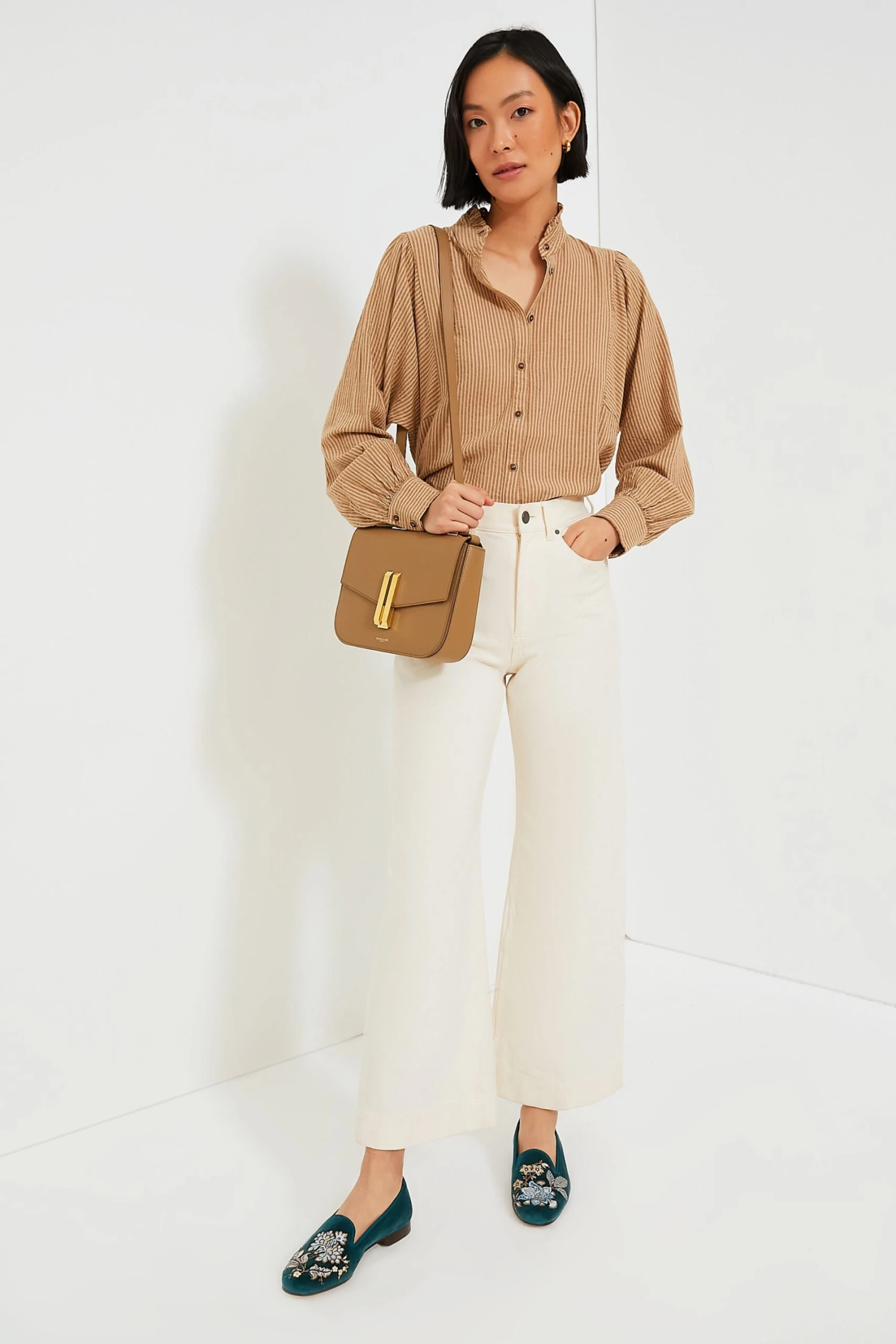 Fawn Stripe Serafina Shirt 8 Fawn Stripe Serafina Shirt - Image 6