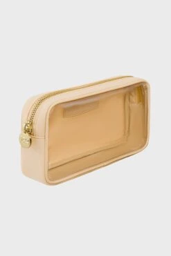 Sand Classic Clear Small Pouch -Loeffler Cloth Shop VR3qpo10Q91ZxGrdx2oXczErhuhRzUhY 1