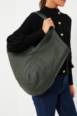 Mansur Gavriel Seaweed Soft M Hobo -Loeffler Cloth Shop VXSFrx3nSteR1NCbJJwToGHkbFaKU8sO 1