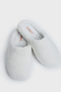 Eberjey Ivory Sherpa Slippers -Loeffler Cloth Shop VaQuazqPcUKh4w91GHIl9TC7Z7zX5Dx8 1