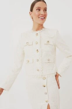 SELF PORTRAIT Cream Cord Lace Jacket -Loeffler Cloth Shop VluS2aJjiv2HiqvEYspYZoh3xSYzJ4EL 1
