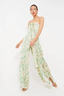 Green Mirage Seydou Jumpsuit -Loeffler Cloth Shop VqZvP8B3vNOwqzb6VsHAiEFo5HNSSbqW 1