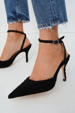 Loeffler Randall Black Puckered Jaden Heels -Loeffler Cloth Shop WFDtksPqlqVj6VeYOcVgQXcH2za8WZaV 1