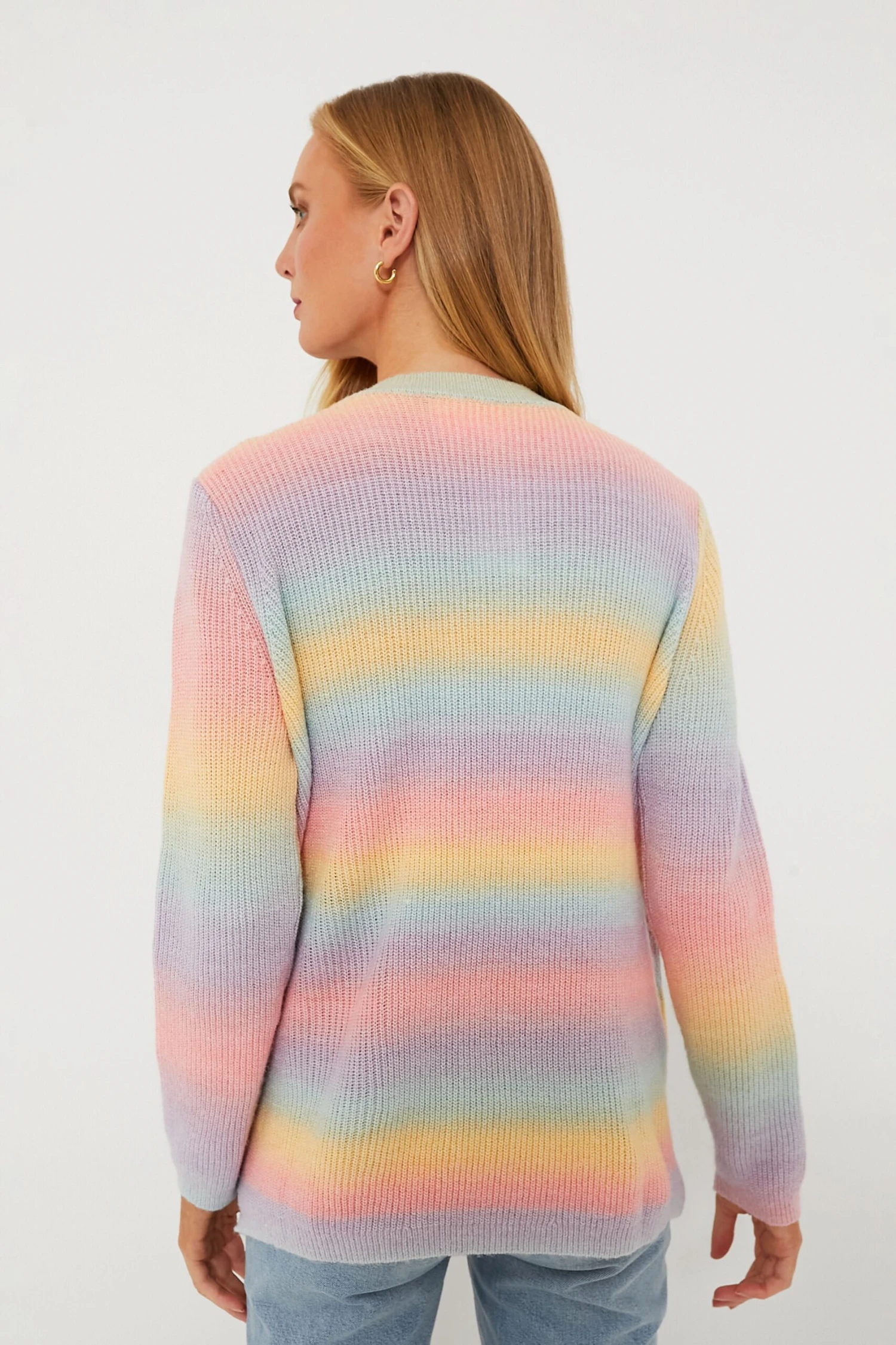 Rainbow Candy Crewneck Sweater 6 Rainbow Candy Crewneck Sweater - Image 4