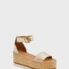See By Chloé Light Gold Glyn Sandals -Loeffler Cloth Shop WNbvKsfOi5TPiYNVc29Hp1ydT0933NW4 1
