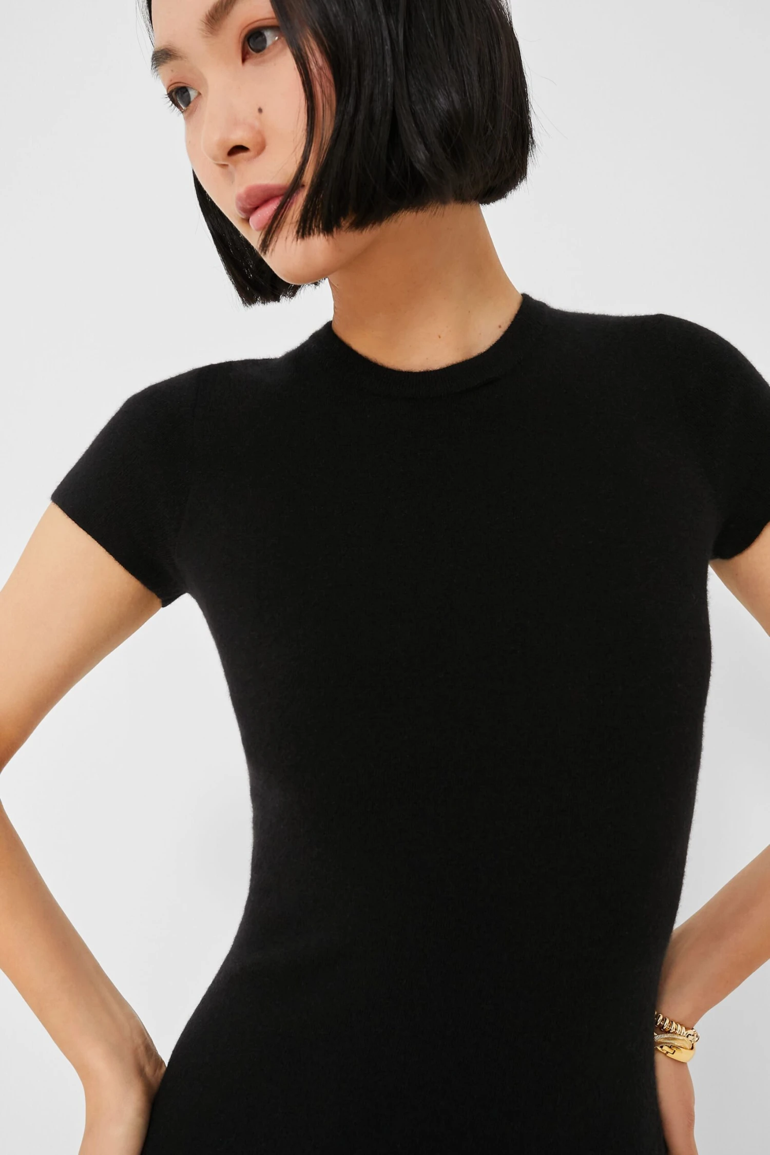 Black T-Shirt Maxi Dress 7 Black T-Shirt Maxi Dress - Image 5