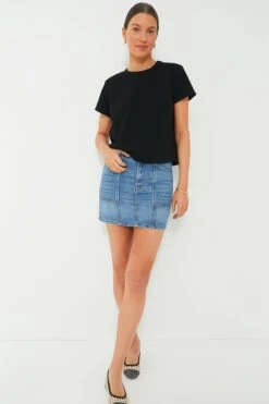 MOTHER Love Line The Lineup Swooner Mini Skirt -Loeffler Cloth Shop WYsyHJU0NDWpkc1Xkl6TKLE6WNXAV8Ut 1