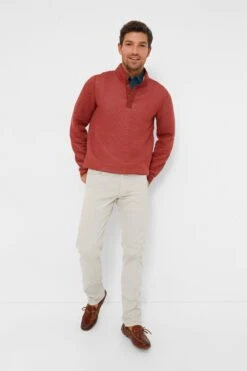 Marine Layer Henna Vintage Khaki Corbet Reversible Pullover -Loeffler Cloth Shop WZNSt3WftAJQPVJsZdjZ5R1ejIiuVU9Y 1