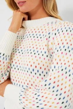 Marine Layer Rainbow Alma Puff Sleeve Sweater -Loeffler Cloth Shop WrKToKwR1HfYCVXkq48gN79X2Jnx37Ag 1