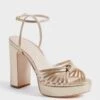 Loeffler Randall Champagne Nappa Rivka Platform Heels -Loeffler Cloth Shop XKIdr4GTGGHtkdqlClg1hM46QRcD1QTz 1
