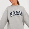 ANINE BING Grey Melange Paris Tyler Sweatshirt -Loeffler Cloth Shop XKZj5ikH1Wg6XDNeggpPKyPb0ywh4FCB 1