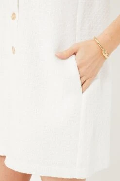 White Textured Myla Romper -Loeffler Cloth Shop XQa4wUxh2AEPvxi2iPMN3FJdHUVAklu8 1