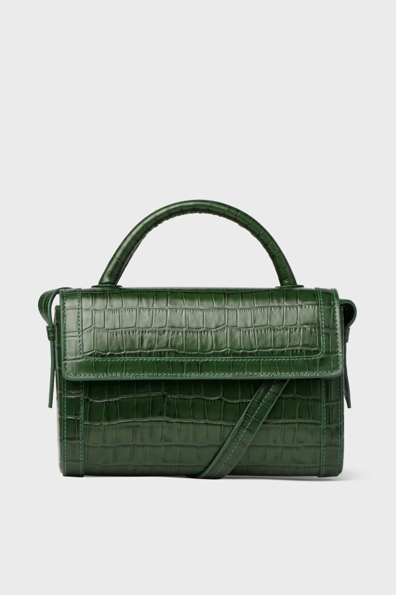 Exclusive Green Croc Crossbody 3 Exclusive Green Croc Crossbody