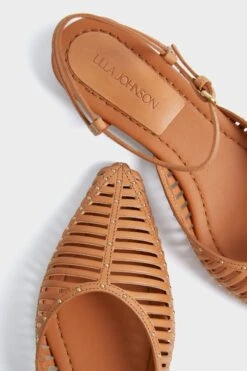 ULLA JOHNSON Rust Cage Flats -Loeffler Cloth Shop Y5VA6wkAbzYczFtsWGcf6rUr0GZjnf4x 1