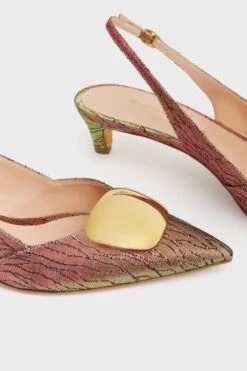 Multi Pink Ocean Lurex Misty Kitten Heels -Loeffler Cloth Shop Y5y0LwQCp2OhEFshmjQ5znyxEcXn1fEd 1