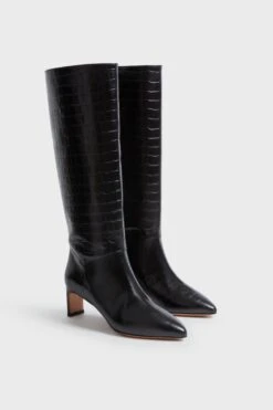 Black Croc Lou Walking Boots -Loeffler Cloth Shop Y7RujVi2R7CPL7syFFnWNOuU5KW4fKgY 1