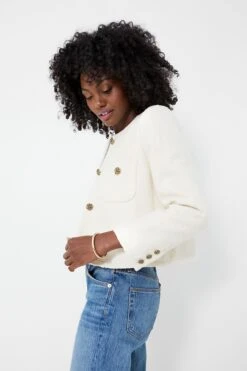 Ba&sh Ecru Meredith Jacket -Loeffler Cloth Shop Y8aypm5Whr9uYwLX96PQ1J6FJIBZubOl 1