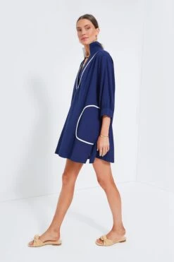 Navy Lizzie Coverup -Loeffler Cloth Shop YB468eXcUP4e9XjTDElgJXY0jryEa9Xj 1