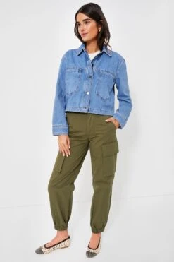 Vanessa Bruno Indigo Clair Barnabe Jacket -Loeffler Cloth Shop YN03GtKuHDIwvS04q3aixQC7utmXR9pC 1