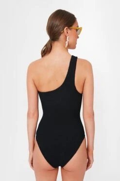 Black Nancy Swim One Shoulder One Piece -Loeffler Cloth Shop YQ0teON93NDMinED8jNoycLpO9eGQXwK 1