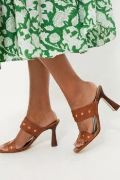 Tan Ivonne Mules 9 Tan Ivonne Mules -Loeffler Cloth Shop YShfsA0roHYF1KK1t8TBVMZeuxjdtIsf 1