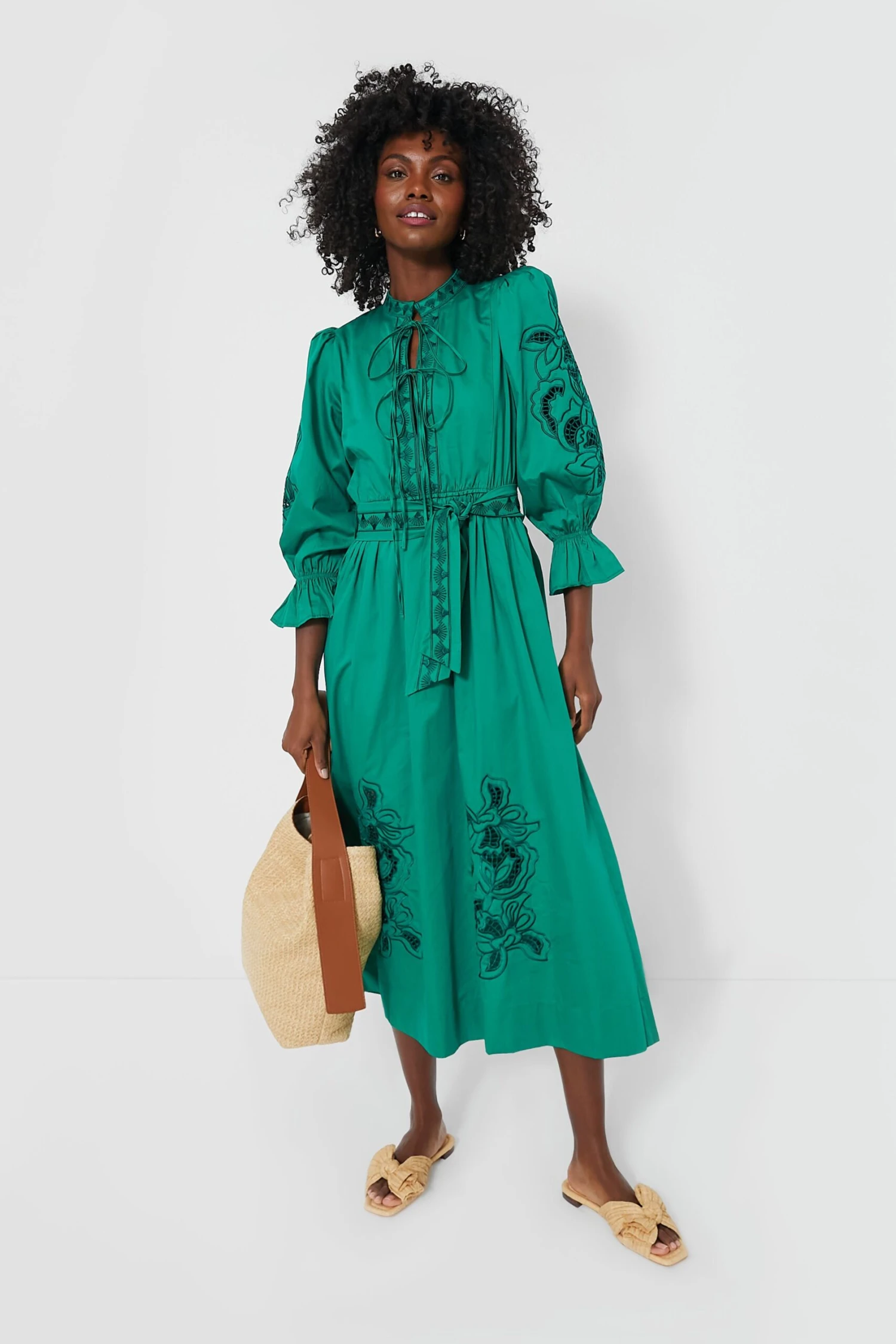 Loeffler Randall Natural Pleated Straw Daphne Flats 4 Loeffler Randall Natural Pleated Straw Daphne Flats - Image 2