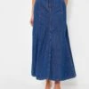 Marella Blue Jean Edera Skirt -Loeffler Cloth Shop YYRJ0ZOHQ0EIHiP9Nr49U8Rw2KtnamoQ 1