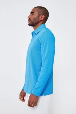French Blue Jacquard Long Sleeve Range Polo -Loeffler Cloth Shop Yeitb2wpcXhf679BKixOCfvJ9dvuOV0F 1 eb39b35e 2c52 4978 8371 e57578873649
