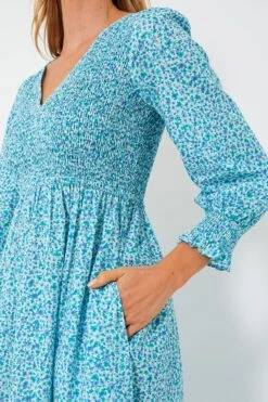 Exclusive Ocean Ditsy Isabel V Neck Dress -Loeffler Cloth Shop YjHT7k4kgzSKl5dc2ZYfl10DVwLhoyr9 1