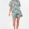 Mint Bagheera Leopard Short PJ Set -Loeffler Cloth Shop Yp1wwq6R14wGpx1YaiQw7AfMdITYu2we 1