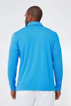 French Blue Jacquard Long Sleeve Range Polo -Loeffler Cloth Shop YuiGOo6f3nyfEI5hIo0j4YCvvWKBmqz2 1