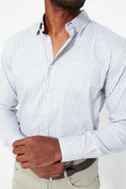 Gray Sky Gingham Movement Shirt 9 Gray Sky Gingham Movement Shirt -Loeffler Cloth Shop Z3PT4TQFjmY2TIJ4WIkn31u4axOKMXU9 1