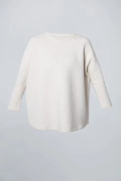 Reversible Heathered Ivory Ally Swing Sweatshirt -Loeffler Cloth Shop ZAmTfMhWcMLenEAXt62DN3rLwXzHVt6t 1