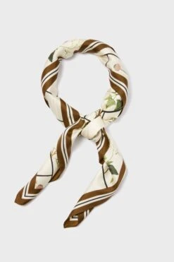 Fresher Buds Medium Silk Scarf