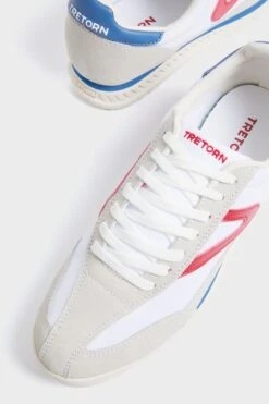 Tretorn Women's Red And Navy Rawlins Sneakers -Loeffler Cloth Shop ZPV20bBYqJD6xAAKWmO3DnDj8Ia5QSFy 1