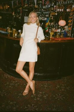 Winter White Vivianne Dress -Loeffler Cloth Shop ZftuonkfQ1jx5ykdB8m5UuwtYLaMp3ix 1