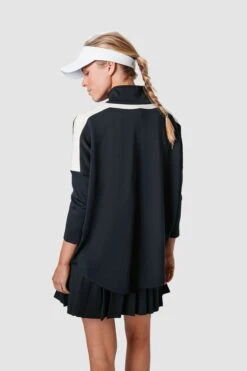 Black And Ivory Amelie Quarter Zip -Loeffler Cloth Shop Zjt1jIvgc658K79ZWfYzyZlgU1t1mvJx 1