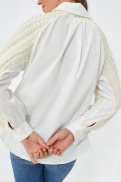 Cream Leni Fisherman Cable Long Sleeve Combo Sweater 11 Cream Leni Fisherman Cable Long Sleeve Combo Sweater -Loeffler Cloth Shop ZxonNeKGg0DOxzpW2CS765oBI139RC4T 1