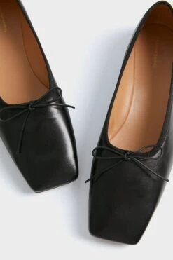 Mansur Gavriel Black Square Toe Ballerina -Loeffler Cloth Shop aOataC4FOB8faQpMYeGFV7ABbnVcl88i 1