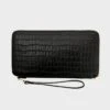Black Croc Travel Wallet -Loeffler Cloth Shop aP30xaWhgt7xuu3ABLKe6Oh4iD3RIQya 1