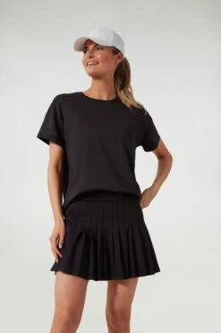 Black And White 15 Inch Williams Tennis Skirt -Loeffler Cloth Shop aarlYLA6LzY0h3269vaSLQ0sihPsN0Ad 1