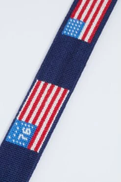 Navy Flags Of Our Fathers Needlepoint Belt -Loeffler Cloth Shop aqk8bIvktsr6GHmX9Bne9IIPrNvazlTj 1