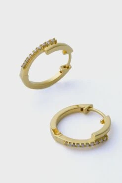 14k Gold Diamond Hoop Earrings -Loeffler Cloth Shop az3cTKKpG0tRwAIxkWKs9DEbo8l4tIKR 1