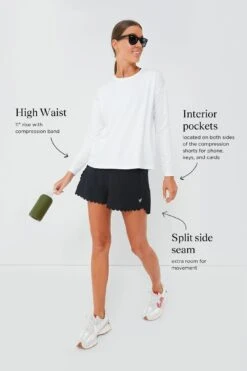 Black Scallop Marisa Tennis Short 11 Black Scallop Marisa Tennis Short -Loeffler Cloth Shop b4rMqNrXnupMm8K38pWrZjOonnKz9wLy 1