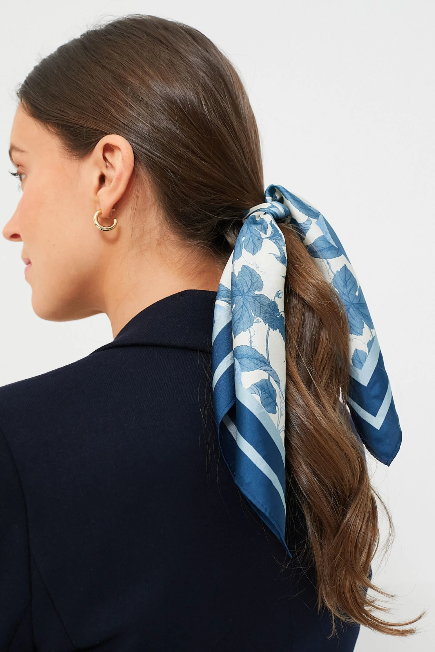 Bonnie Blossom Small Silk Scarf 4 Bonnie Blossom Small Silk Scarf - Image 2