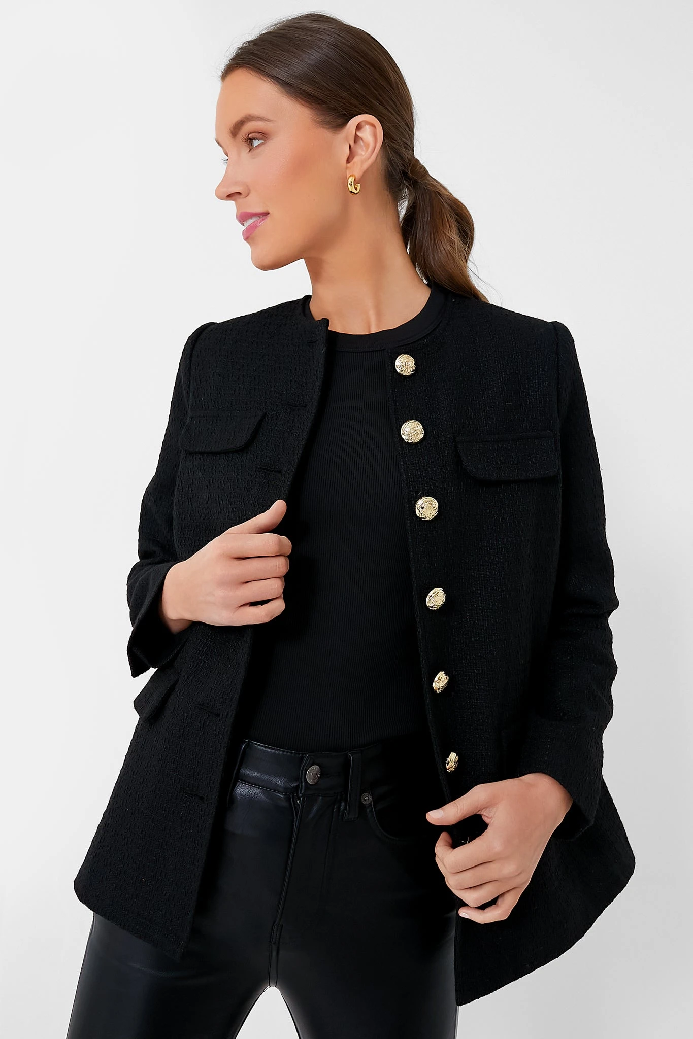 Black Tweed Jennings Jacket 3 Black Tweed Jennings Jacket