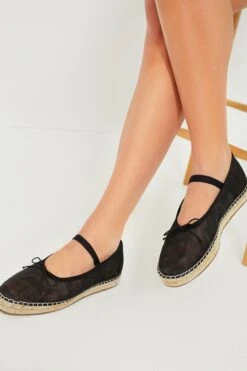 Loeffler Randall Black Mesh Kayla Espadrille Flats -Loeffler Cloth Shop bzrm0PX9Ql5DmVIMonYWzikBT6JD54XU 1