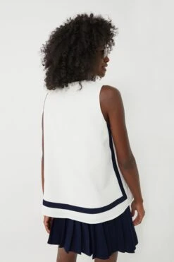 Navy Stripe Tyler Top -Loeffler Cloth Shop cDyt2ijyOUXHdseRVlDcpWKGhbwxsnwj 1