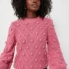 Punchy Pink PomPom Lainey Sweater -Loeffler Cloth Shop cOLo7GoeYp8QoezOfOI9WYPD8aw8vWji 1