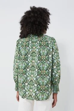 Sage Deco Damask Teagan Popover -Loeffler Cloth Shop cPr6TAw0qryuoDWFgpn47nD2KlPqCmWM 1